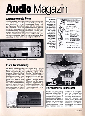 Artikel KS electronic Audio 7 1981